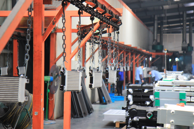 Wuxi Yuda Heat-exchanger Manufacturing Co.,Ltd manufacturer production line